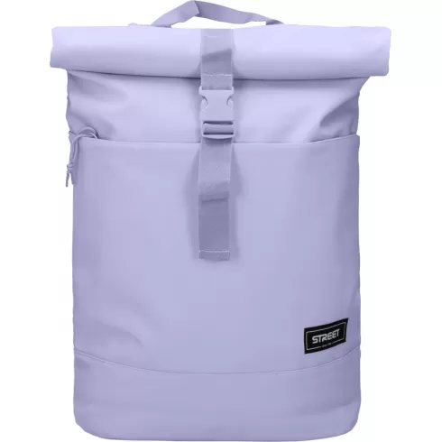 Τσάντα backpack fashion street rollup fog 30x12x46cm λιλά