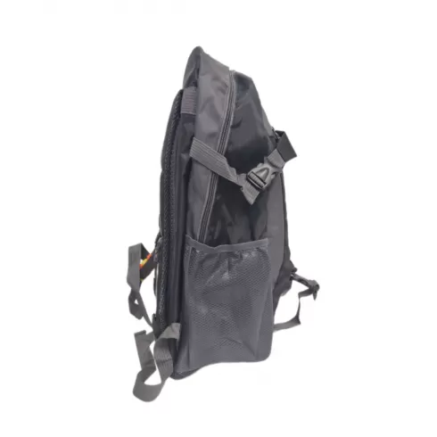 HUWAIJIANFENG Σακίδιο πλάτης 35 lt με 2 χώρους και 2 πλαϊνές θέσεις για μπουκάλι μαύρο/γκρι #1