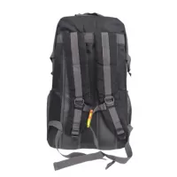 HUWAIJIANFENG Σακίδιο πλάτης 35 lt με 2 χώρους και 2 πλαϊνές θέσεις για μπουκάλι μαύρο/γκρι #2