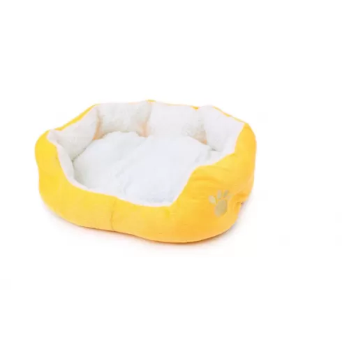 Κρεβάτι για μικρά κατοικίδια (Σκύλος και Γάτα) κίτρινο  45x40 AS4338