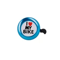 FOREVER Κουδούνι ποδηλάτου I Love My Bike - Μπλε (BIKE00024)