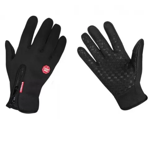 Γάντια ποδηλασίας HKXY WIND STOPPER XY μαύρο