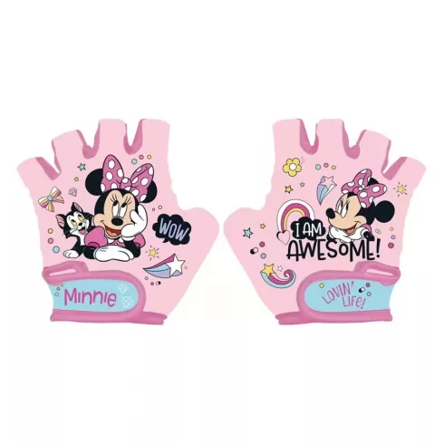 Minnie Mouse γάντια ποδηλασίας ροζ - Small