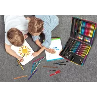 AS Κασετίνα ζωγραφικής ξύλινη Deluxe Rainbow με 100 αξεσουάρ για 3+ χρονών (1038-82050) #2