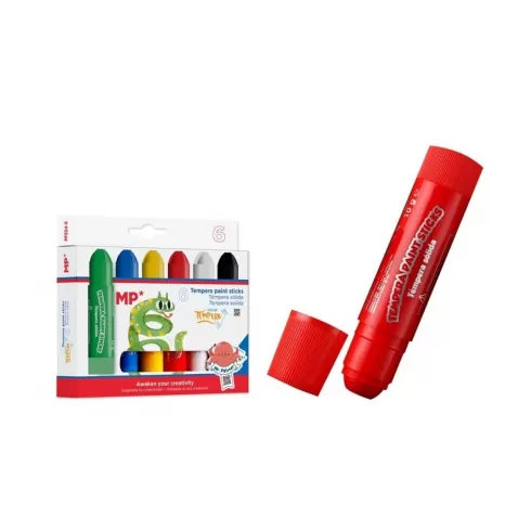 MP τέμπερες ζωγραφικής σε στικ PP204-6, 6τμχ