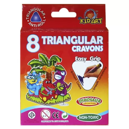 JUSTNOTE ΚΗΡΟΜΠΟΓΙΑ ΓΙΓΑΣ DINOSAUR ΣΕΤ=8ΤΕΜ 60-398