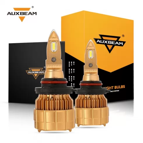 AUXBEAM (2pcs/set) 9005 F-B1 Series LED Headlight Bulbs - 8000LM 6500K