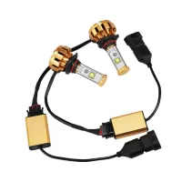 AUXBEAM (2pcs/set)  9005 F-16 Series LED Headlight Bulbs - 6000K 6000LM #1