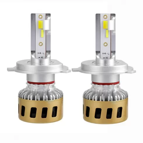 AUXBEAM 35W H4 TC Series LED Headlight Bulbs - 5000LM 2τμχ