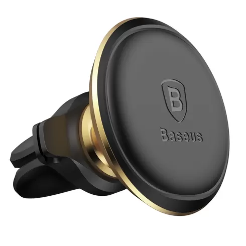 Baseus SUGX020015 Magnetic Air Vent Car Mount with Cable Clip Holder luxury gold #1