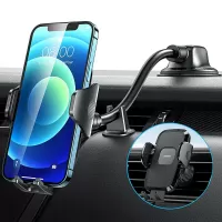 Joyroom mechanical long arm car phone holder for dashboard black (JR-ZS259) #1