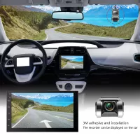Podofo Y3070 Κάμερα αυτοκινήτου DVR Night Vision USB για Android Ραδιόφωνο αυτοκινήτου #3