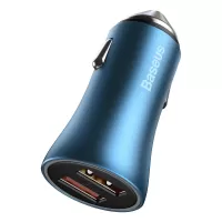 Baseus Golden Contactor Pro φορτιστής αυτοκινήτου - car charger, 2x USB, QC SCP, 40W (Μπλε) CCJD-A03 #4