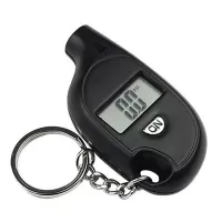 Mini Portable Digital LCD Tire Tyre Wheel Air Pressure Gauge Tester Keychain for Car #2