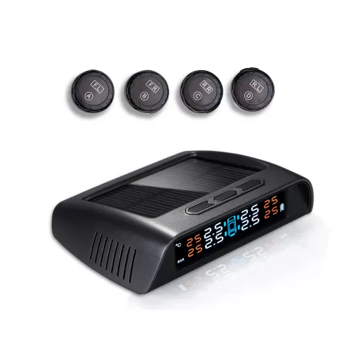 TPMS C200 Tyre Pressure Monitoring System Solar TPMS with 4 External Sensors