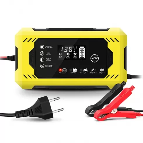 Podofo Z3928YWEU – 12V 6A Φορτιστής μπαταρίας αυτοκινήτου και μοτοσικλέτας 12v