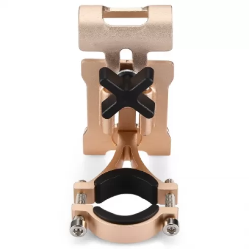 Aluminum Alloy Bicycle Motorcycle Mobile Phone Bracket  GOLD #10