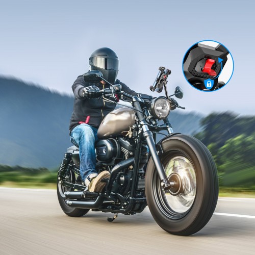 Joyroom motorcycle phone holder black 4.7 - 7 " (JR-ZS288-m)