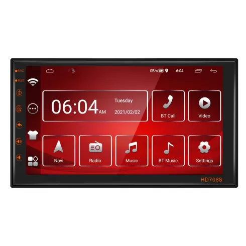 Podofo A2769 2 Din Android 11 Car Radio 7" Autoradio Car Stereo GPS Navigation WIFI BT FM RDS