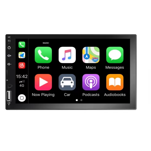 Podofo Q3161 7 inch Car MP5 Player Support FM / TF / Bluetooth with Remote Controler 12V