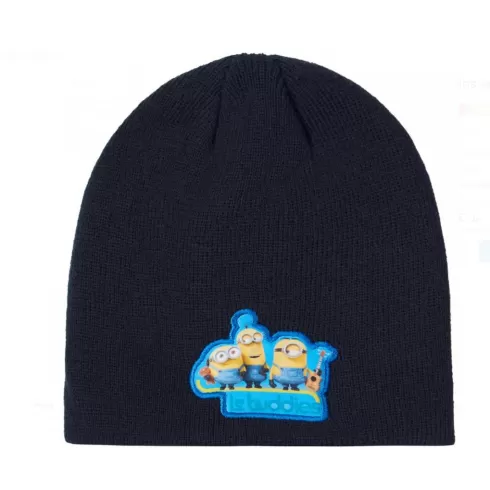 Σετ σκούφος και γάντια Minions για παιδιά - ΣΚΟΥΡΟ ΜΠΛΕ #1