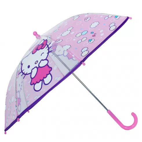 Παιδική Ομπρέλα Hello Kitty  Υ60cm Φ66cm 230-3317