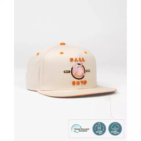 ItemLab Καπέλο Fall Guys Snapback one size LAB170017 κρεμ