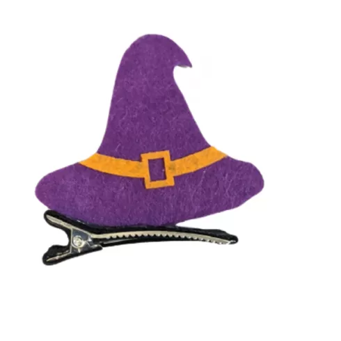 Halloween κοκαλάκι καπέλο μάγισσας 5.5cm