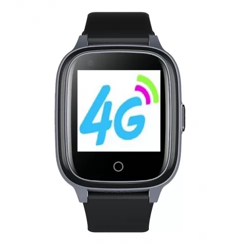 WONLEX KT17 4G HD CALL WIFI Παιδικό Smart Watch - ΜΑΥΡΟ