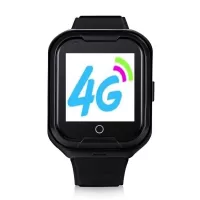 Wonlex KT11 4G Kids Time GPS WIFI Kids Video Calling Flash Light Smart Watch - ΜΑΥΡΟ