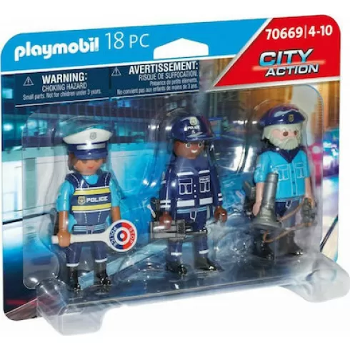 Playmobil City Action: Ομάδα αστυνόμευσης (70669)
