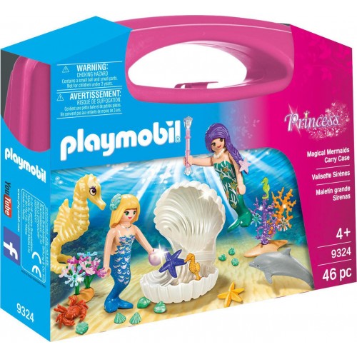 Playmobil Princess - Βαλιτσάκι Γοργόνες Με Κοχύλι 9324