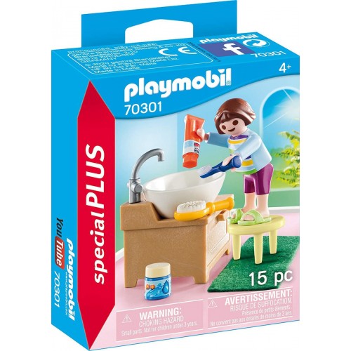 Playmobil Special Plus Παιδάκι Στο Λουτρό 70301