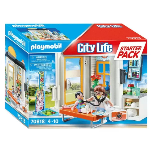 Playmobil Starter Pack Παιδιατρείο (70818)