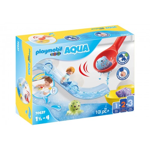 Playmobil - Playmobil 123 Aqua Παίζοντας με τα Ζωάκια της Θάλασσας (70637)