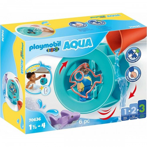 Playmobil - Playmobil 123 Aqua Νερόμυλος με Καρχαριάκι (70636)