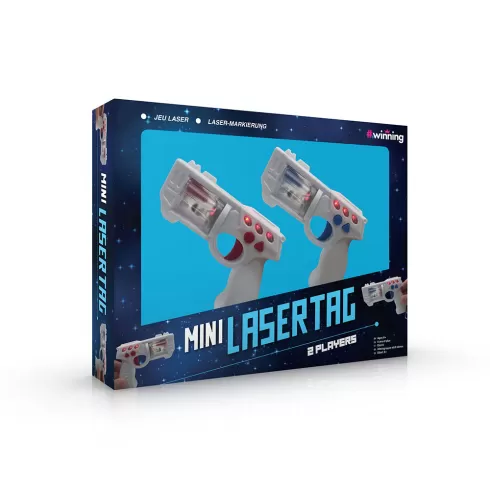 The Source – Winning – Mini Laser Tag Συναρπαστικό φορητό παιχνίδι με φωτισμό και μπρελόκ κλειδιών 2 τεμαχίων 80400