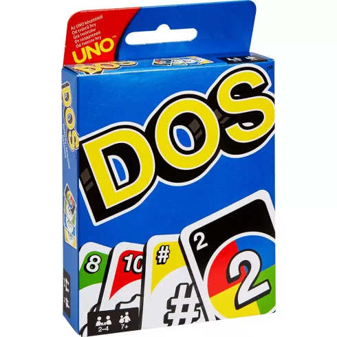 Mattel Επιτραπέζιο Παιχνίδι Uno Dos για 2-4 Παίκτες 7+ Ετών FRM36