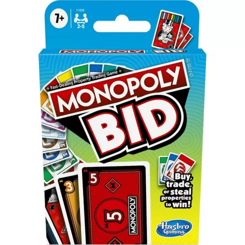 Hasbro Επιτραπέζιο Παιχνίδι Monopoly Bid για 2-5 Παίκτες 7+ Ετών (F1699) #1