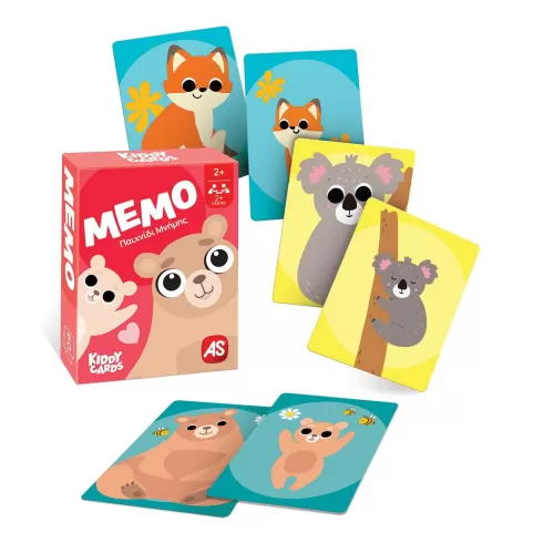 As company Παιχνίδια με κάρτες Kiddy Cards Μέμο για 2+ παίκτες 1040-25100