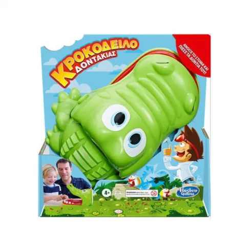 Hasbro Κροκοδειλοδοντάκιας - Επιτραπέζιο για 2-4 παίκτες 4+ ετών (E4898)