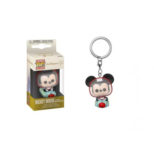 Funko Pocket POP! Keychain Disney 50th Anniversary - Mickey Mouse at Space Mountain Attraction Figure