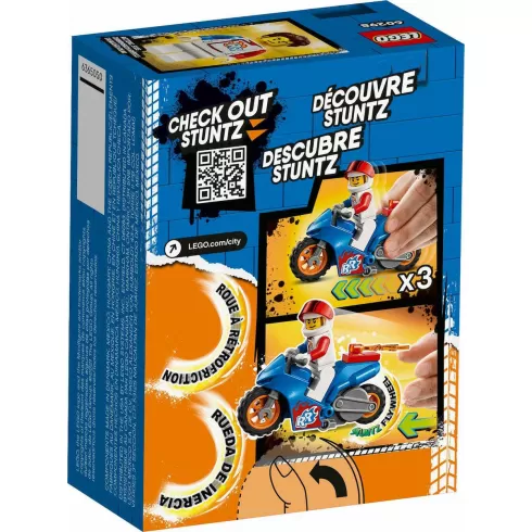 Lego City Stuntz 60298 Rocket Stunt Bike #1