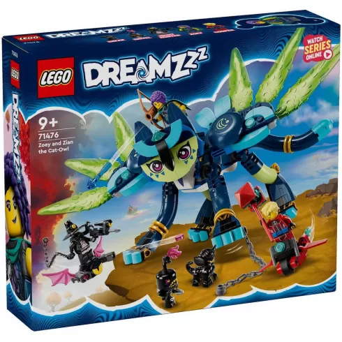 LEGO® DREAMZzz: Zoey and Zian the Cat-Owl Toy (71476) #11