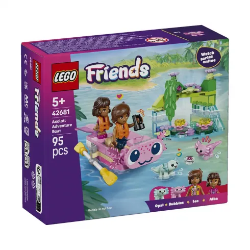 LEGO friends βάρκα-αξολότλ για περιπέτειες για 5+ ετών 42681 #5