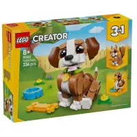 LEGO® Creator 3-in-1 Χαριτωμένα ζώα Παιχνιδιάρικο κουτάβι 31382