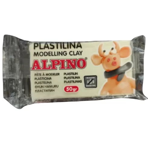 ALPINO πλαστελίνη 088DP00005701, χωρίς γλουτένη, 50γρ, μπεζ