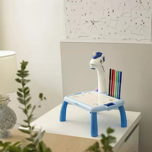 Maxlife MXDP-200 Προτζέκτορας ζωγραφικής για παιδιά με τραπέζι σχεδίασης - μπλε #3