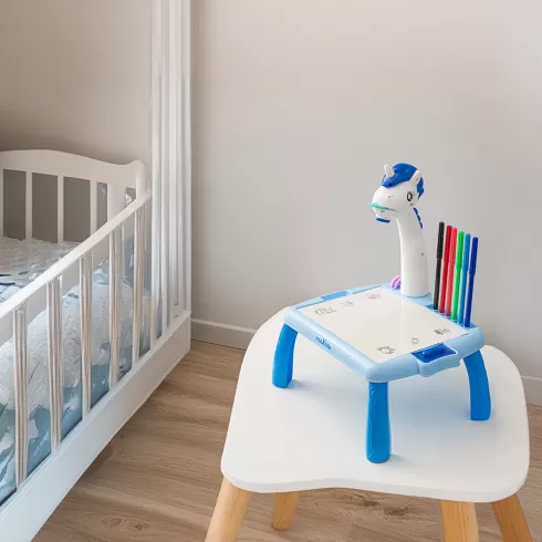 Maxlife MXDP-200 Προτζέκτορας ζωγραφικής για παιδιά με τραπέζι σχεδίασης - μπλε #2