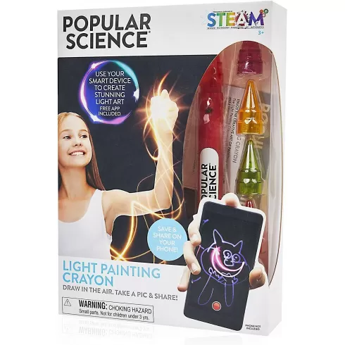 Wow! Stuff – Popular Science Light Painting Crayon Kit – Σετ smart μαρκαδόροι για φωτοζωγραφική